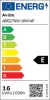 LED izzó, E27, gömb, A70, 16W, 1901lm, 4000K, AVIDE