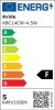 LED izzó, E14, gyertya, 4,5W, 470lm, 6400K, AVIDE