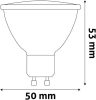 LED izzó, GU10 spot, 4W, 345lm, 3000K, AVIDE