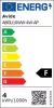 LED izzó, GU10 spot, 4W, 345lm, 3000K, AVIDE