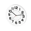 Home AWC250WH fali óra, üveg előlap, kontrasztos, jól leolvasható számlap, 1xAA elem tápellátás, átmérő 250mm