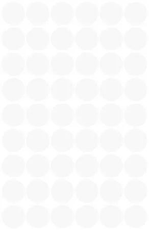 Etikett, 12 mm, kör, AVERY ZWECKFORM, fehér, 270 etikett/csomag