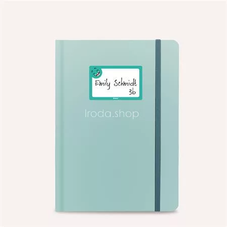 Füzetcímke, 68x46 mm, kézzel írható, AVERY ZWECKFORM, vicces, 8 címke/csomag