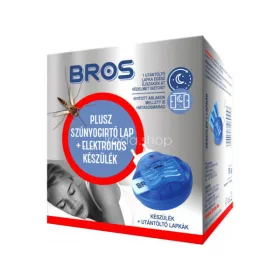 Bros elektromos szúnyogirtó készülék + 10db lapka B010