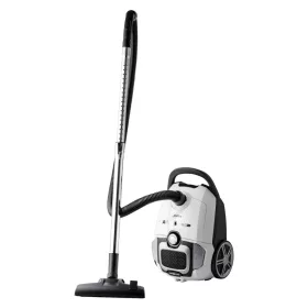   MIDEA B7 MBC1780WB porzsákos porszívó, 800 W, 3 literes porzsák, mosható HEPA12 szűrő, 5 m tápvezeték