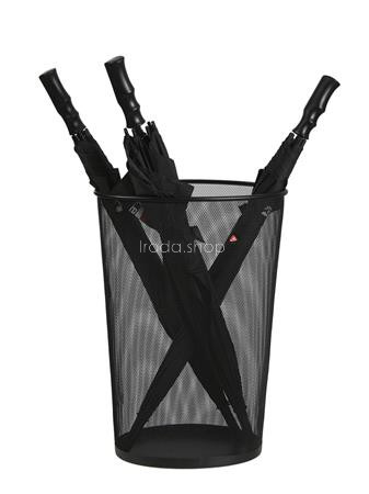 Esernyőtartó, fémhálós, ALBA "Rain", fekete