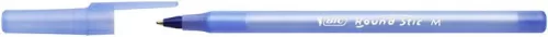 Golyóstoll, 0,32 mm, kupakos, BIC "Round Stic Classic", kék