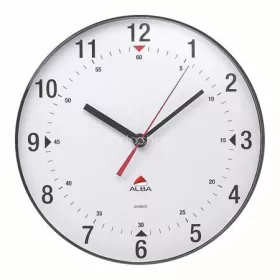   Falióra, mágneses hátlappal, 25 cm, ALBA "Classic", fekete