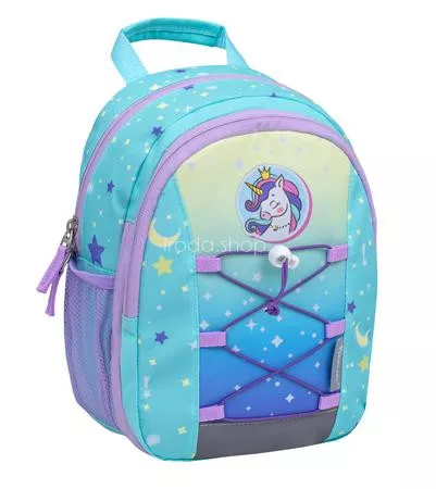 Hátizsák, cipzáras, BELMIL "Mini Kiddy Cute Unicorn", unikornis