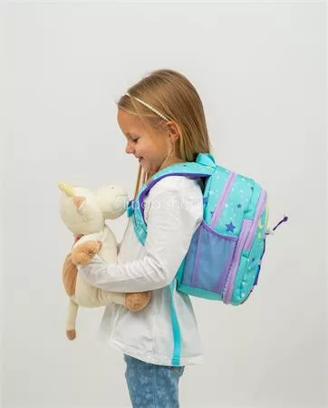 Hátizsák, cipzáras, BELMIL "Mini Kiddy Cute Unicorn", unikornis