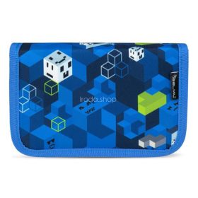  Tolltartó, klapnis, cipzáras, BELMIL "Gamer Squad", kék, gamer