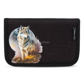   Tolltartó, klapnis, cipzáras, BELMIL "Moonless Night", fekete, farkas