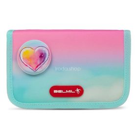   Tolltartó, klapnis, cipzáras, BELMIL "Dreamland", rózsaszín-kék, álomország