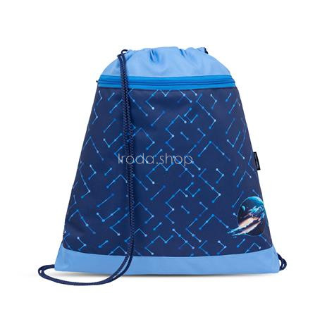 Tornazsák, BELMIL "Navy Blue Tech", kék, robot