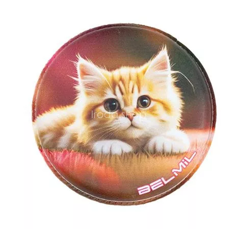 Matrica, tépőzáras, Classy Plus táskához, BELMIL "Cats", cica