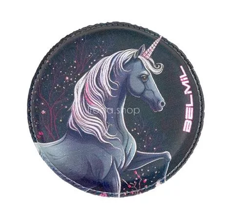 Matrica, tépőzáras, Classy Plus táskához, BELMIL "Unicorn Dream", unikornis