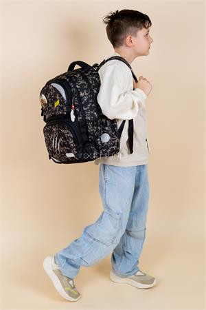 Iskolatáska, cipzáras, BELMIL "Maxi Pack Dinosaur World", dinoszaurusz