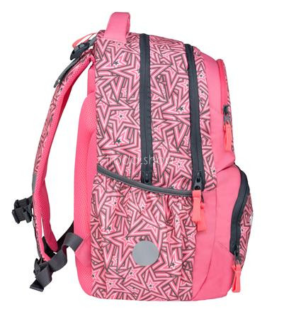 Iskolatáska, cipzáras, BELMIL "Maxi Pack Love Stars", csillagok