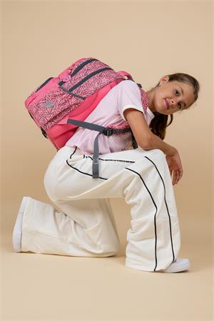 Iskolatáska, cipzáras, BELMIL "Maxi Pack Love Stars", csillagok