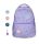Iskolatáska, cipzáras, BELMIL "Maxi Pack Purple Dots", lila pöttyös