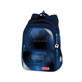   Iskolatáska, cipzáras, BELMIL "Maxi Packspecial T-Football Light", foci