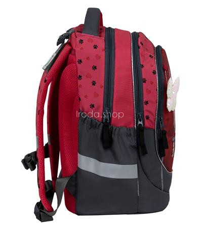 Iskolatáska, cipzáras, BELMIL "Leisure Plus Ladybug Girl", katicalány