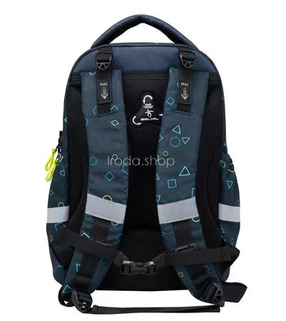 Iskolatáska, cipzáras, BELMIL "Leisure Plus Play Master", kontroller