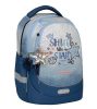 Iskolatáska, cipzáras, BELMIL "Leisure Plus Shine like a Star Jeans", csillag