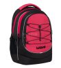 Hátizsák, cipzáras, BELMIL "Boost Meteor", fekete-piros