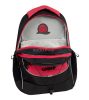Hátizsák, cipzáras, BELMIL "Boost Meteor", fekete-piros
