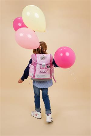 Iskolatáska, fémcsat, BELMIL "Classy Ballerina", lila, balerina