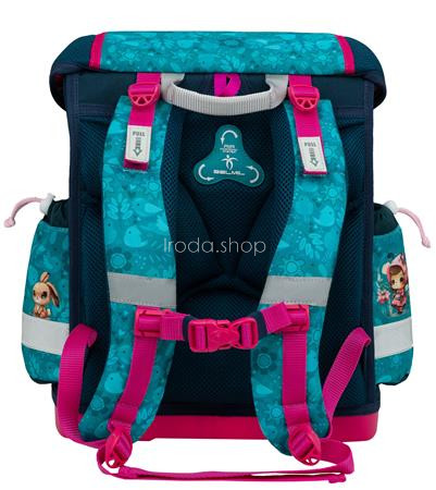 Iskolatáska, fémcsat, BELMIL "Classy Cute Owl", bagoly