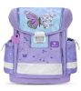 Iskolatáska, fémcsat, BELMIL "Classy Purple Blue Butterfly", pillangó