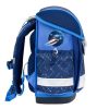 Iskolatáska, fémcsat, BELMIL "Classy Navy Blue Tech", robot