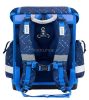 Iskolatáska, fémcsat, BELMIL "Classy Navy Blue Tech", robot