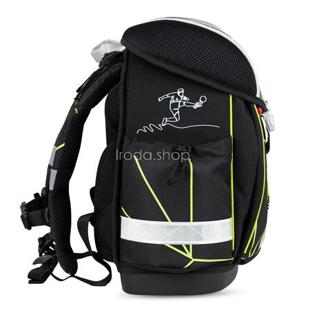 Iskolatáska, fémcsat, BELMIL "Classy Player", foci