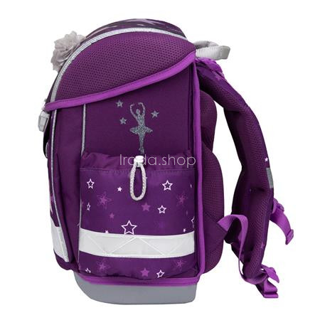 Iskolatáska, fémcsat, BELMIL "Classy Prima Star", balerina