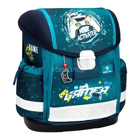 Iskolatáska, fémcsat, BELMIL "Classy Game Zone", kontroller