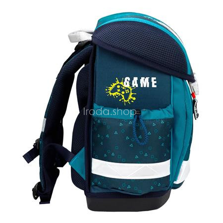 Iskolatáska, fémcsat, BELMIL "Classy Game Zone", kontroller