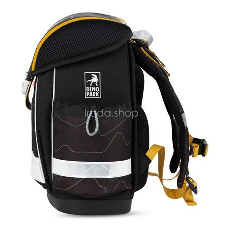 Iskolatáska, fémcsat, BELMIL "Classy Roar Storm", T-Rex dinoszaurusz