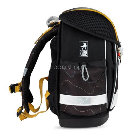 Iskolatáska, fémcsat, BELMIL "Classy Roar Storm", T-Rex dinoszaurusz