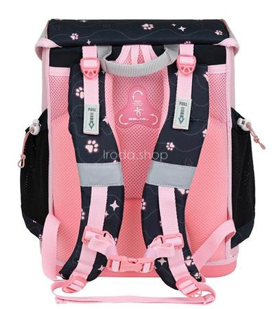 Iskolatáska, fémcsat, BELMIL "Mini-Fit Cute Kitten", cica