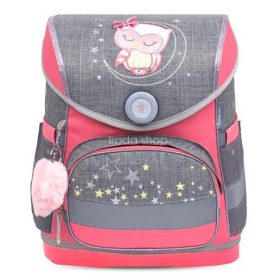   Iskolatáska, mágneszárral, BELMIL "Compact Little Owl", bagoly