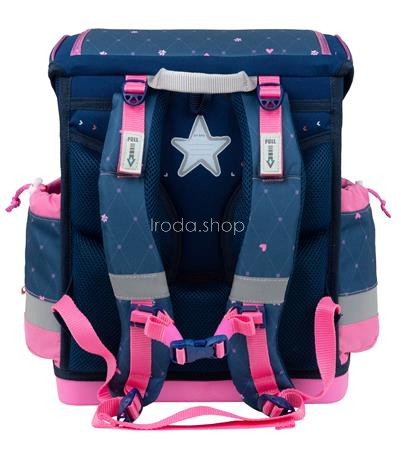 Iskolatáska, mágneszárral BELMIL "Classy Plus Hearts", szivecske