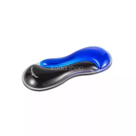   Csuklótámasz egérhez/trackball-hoz, géltöltésű, KENSINGTON "Slim DuoGel", fekete-kék
