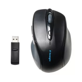   Egér, vezeték nélküli, optikai, normál méret, USB, KENSINGTON "ProFit"