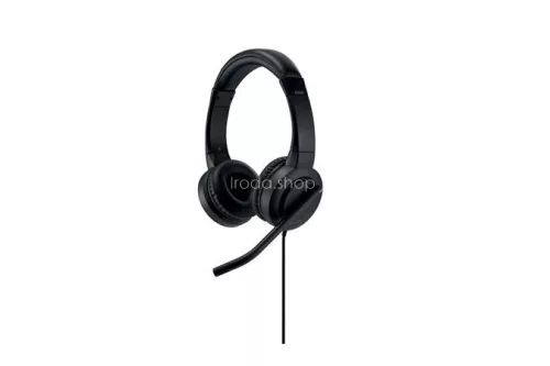 Fejhallgató, mikrofonnal, USB-C, KENSINGTON "H1000"