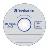 BD-RE BluRay lemez, kétrétegű, újraírható, 50GB, 2x, 1db, normál tok, VERBATIM