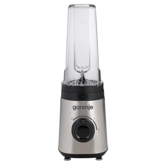 Gorenje BSM600E smoothie maker, 320 W, négyes pengerendszer, 2 db kehely, inox