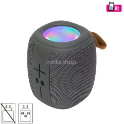   SAL BT 1000 hordozható boombox, Bluetooth kihangosító, FM rádió, USB, microSD, beépített mikrofon, RGB LED, ~15 óra üzemidő